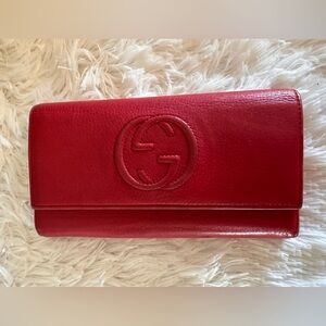 Gucci Soho Red wallet